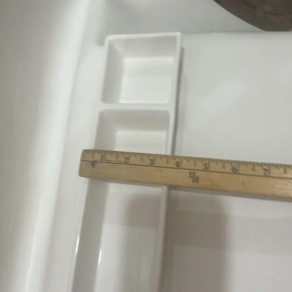 10 Strawberry Street Oven To Table White Rectangle Baking Dish 15 1/2 In Long